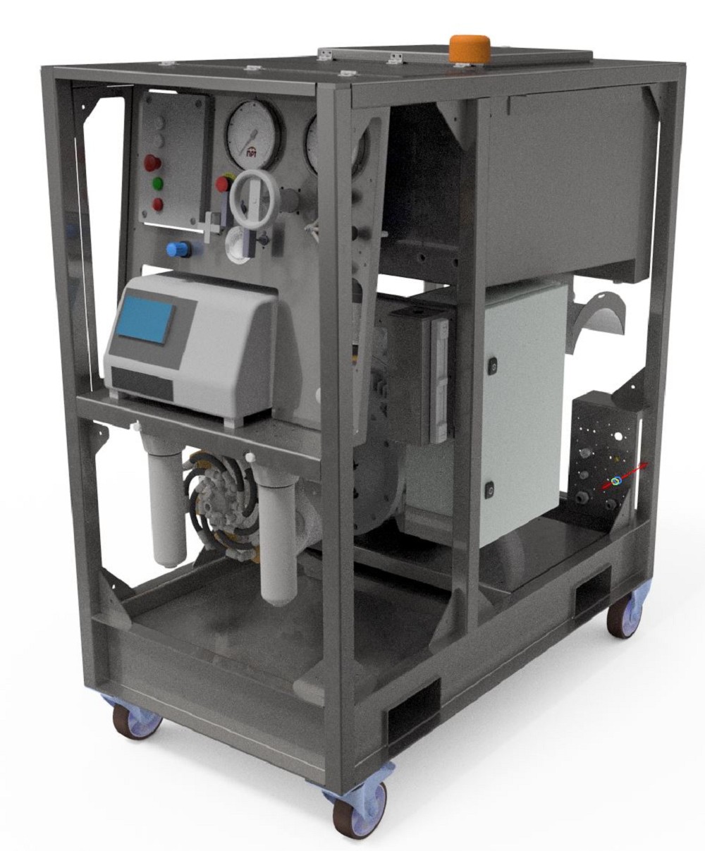 Flushing+og+trykktestings+HPU